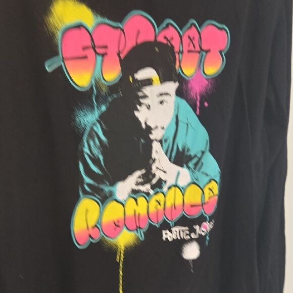 Black Street Graphic Long Sleeve Tee - Picture 3 of 5